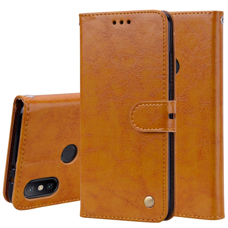 Business Style Oil Wax Texture Horizontal Flip Leather Case for Xiaomi Mi 6X / A2, with Holder & Card Slots & Wallet Business Style Oil Wax Texture Horizontal Flip Leather Case for Xiaomi Mi 6X / A2, with Holder & Card Slots & Wallet