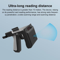 UHF RFID Radio Frequency High Performance Handheld Back Clip Bluetooth Communication Reader, Style: Bluetooth RFID Reading and Writing + One/Two-dimensional Code Scanning