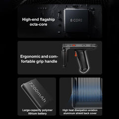 RFID UHF Handheld Intelligent Terminal PDA Scanner 915M Reader, Style: Standard Version