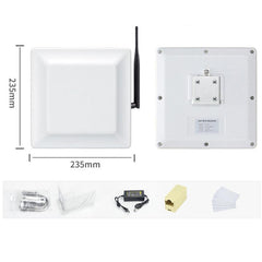 UHF RFID Reader Long Range Integrated Reader Writer With E710 Chip, Style: Add WiFi Communication