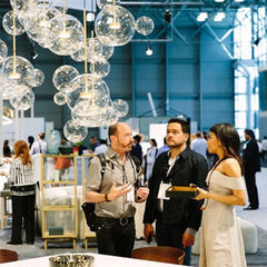 30W Creative Glass Ball Molecule Modern Lamp Personality Living Room Chandelier Soap Bubble Lamp, 14 Balls 3 Lamps, Long Plate, Size: 120 x 84cm