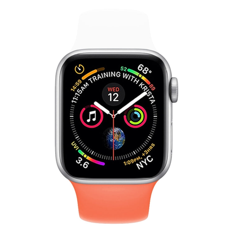 Double Colors Silicone Watch Band for Apple Watch Series 3 & 2 & 1 42mm (Light Blue+Light Pink) Double Colors Silicone Watch Band for Apple Watch Series 3 & 2 & 1 42mm (Light Blue+Light Pink)
