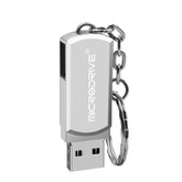 MicroDrive 32GB USB 2.0 Creative Personality Metal U Disk with Keychain