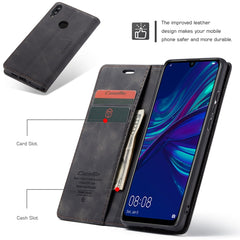 CaseMe Multifunctional Retro Frosted Horizontal Flip Leather Case for Huawei P Smart 2019 / Honor 10 Lite, with Card Slots & Holder & Wallet, For Huawei P Smart 2019
