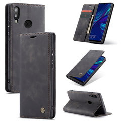 CaseMe Multifunctional Retro Frosted Horizontal Flip Leather Case for Huawei P Smart 2019 / Honor 10 Lite, with Card Slots & Holder & Wallet, For Huawei P Smart 2019