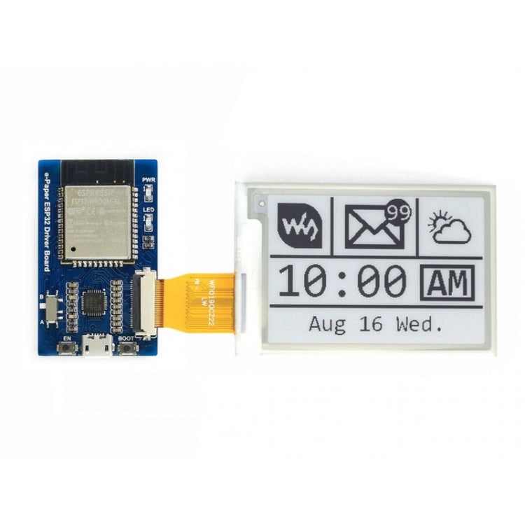 Waveshare Universal e-Paper Raw Panel Driver Board, ESP32 WiFi / Bluetooth Wireless, 15823 Waveshare Universal e-Paper Raw Panel Driver Board, ESP32 WiFi / Bluetooth Wireless, 15823