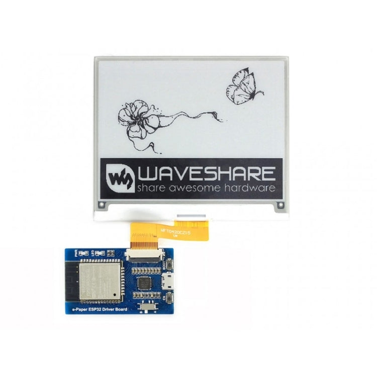 Waveshare Universal e-Paper Raw Panel Driver Board, ESP32 WiFi / Bluetooth Wireless, 15823 Waveshare Universal e-Paper Raw Panel Driver Board, ESP32 WiFi / Bluetooth Wireless, 15823