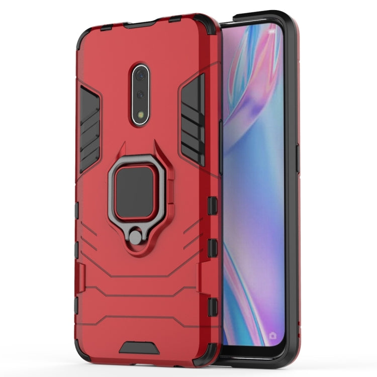 PC + TPU Shockproof Protective Case for OPPO K3 /Realme X, with Magnetic Ring Holder PC + TPU Shockproof Protective Case for OPPO K3 /Realme X, with Magnetic Ring Holder