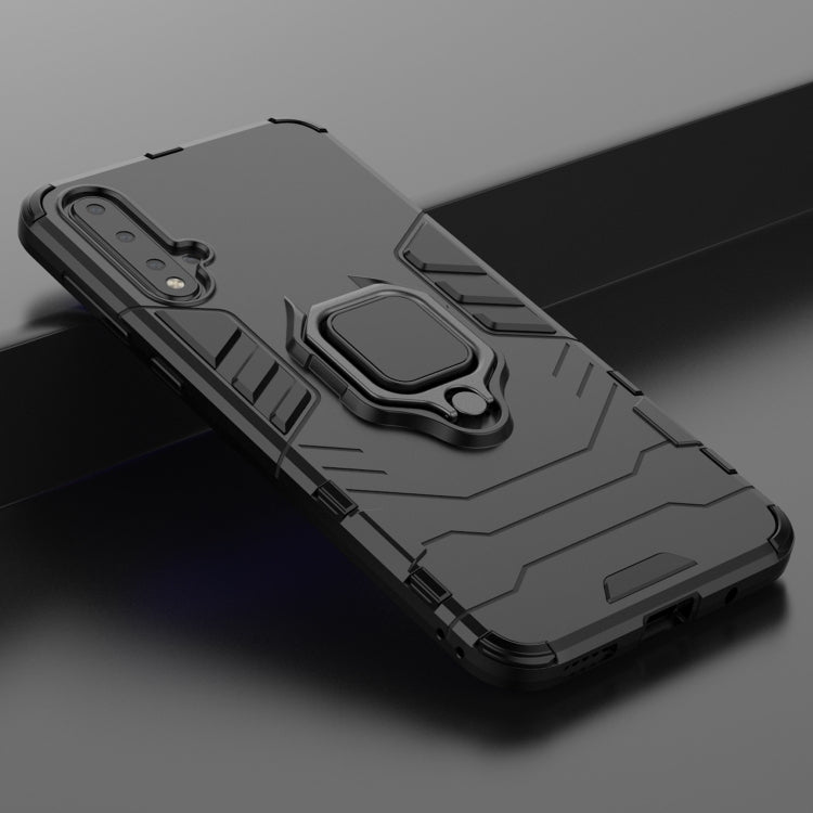 PC +TPU Shockproof Protective Case for Huawei Nova 5, with Magnetic Ring Holder PC +TPU Shockproof Protective Case for Huawei Nova 5, with Magnetic Ring Holder