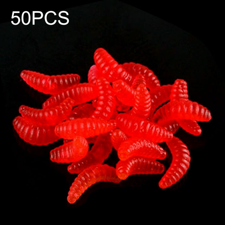 HENGJIA SO106 50 PCS 20mm Simulation Bread Bait Worms Crescent Soft Bait Horseback Fish Worm Bait Fishing Gear HENGJIA SO106 50 PCS 20mm Simulation Bread Bait Worms Crescent Soft Bait Horseback Fish Worm Bait Fishing Gear
