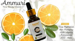 Ammuri Vitamin C Serum for Glowing Skin - Anti-Ageing