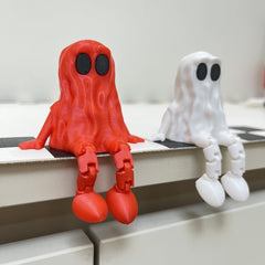3D Printing Halloween Ghost Movable Joint Ornaments