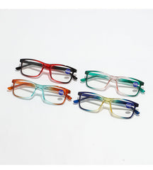 Presbyopic Glasses Female Small Square Box Plain