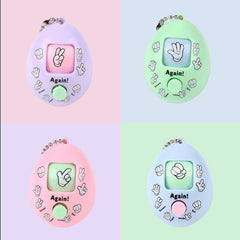 Interactive Rock Paper Scissors Boxing Game Toy - Fun Face-Changing Capsule for Kids Ages 4-6