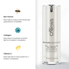 skinChemists Pro-5 Collagen Bee Venom Facial Serum 30ml