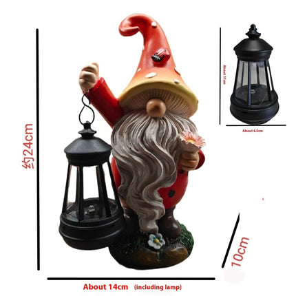 Christmas Snowman Resin Decorative Landscape Lamp