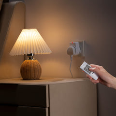 Maplin ORB RF V2 Remote Controlled Mains Plug Socket - Pack of 3 with 2 Remotes