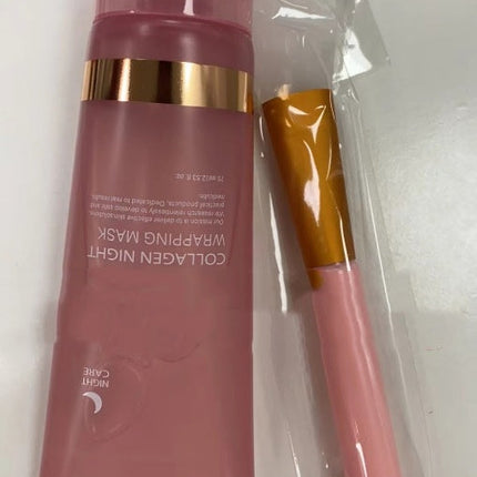 Face Night Mask Collagen Wrapping Mask Natural Ingredients Firming Elasticity & Hydration Anti-wrinkle For Skin Care