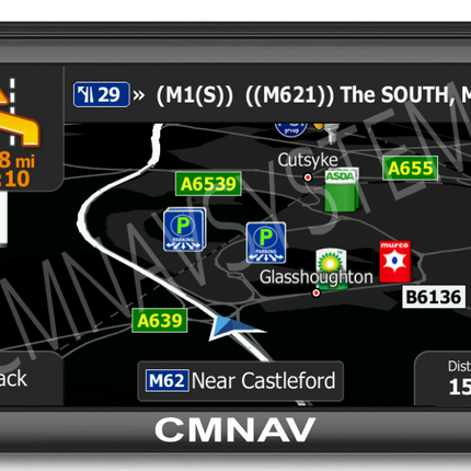 7" CMNAV PRO Truck (Bluetooth Phone Calls Supported)