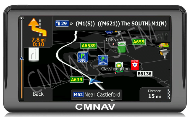 7" CMNAV PRO Truck (Bluetooth Phone Calls Supported)