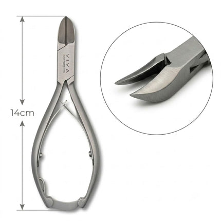 Nail Nipper Concave Smooth Handles -14cm