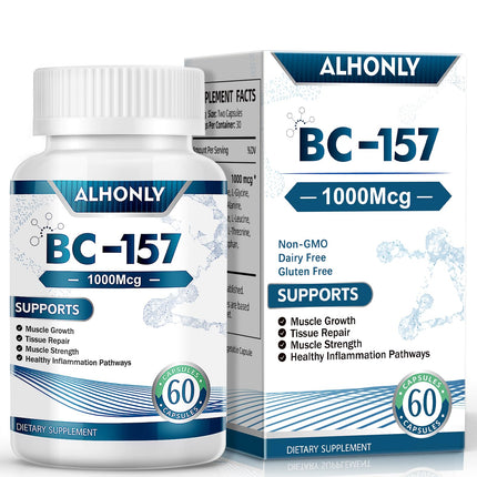 157 Capsuals – Amino Sequence Support Formula – 60 Capsules / 1000 mcg – Purity Tested & GMP Certified