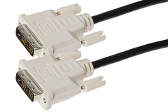 Maplin DVI-D to DVI-D 18+1 Pin Single Link Cable - White, 2m