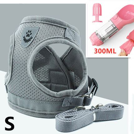 Pet Leash Breathable Mesh Chest Back