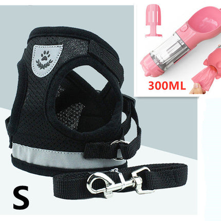 Pet Leash Breathable Mesh Chest Back