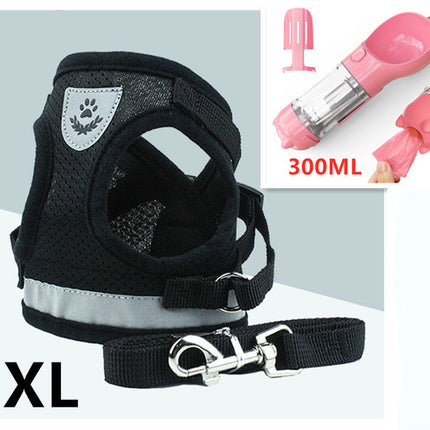 Pet Leash Breathable Mesh Chest Back
