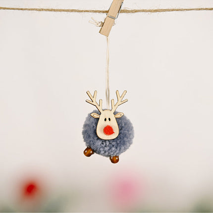 Elk pendant Christmas tree pendant