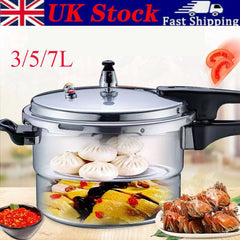 Aluminium Pressure Cooker Quick With Lid Latch Indicator Explosion-Proof