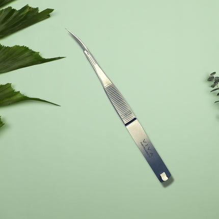 Cuticle & Eyebrow Spring Micro Scissors - Curved