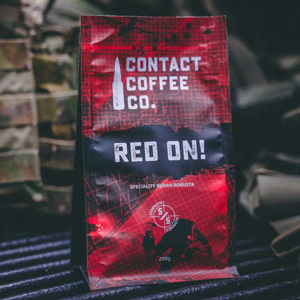 Red On! High-Caffeine Coffee