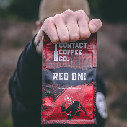 Red On! High-Caffeine Coffee