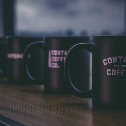 Contact Coffee Co Mug | Charlie