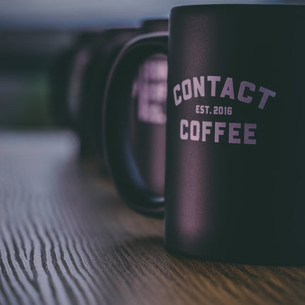 Contact Coffee Co Mug | Charlie