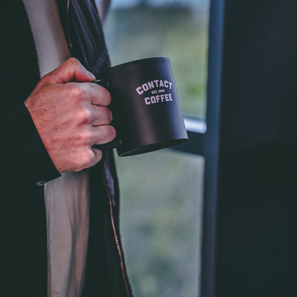 Contact Coffee Co Mug | Charlie