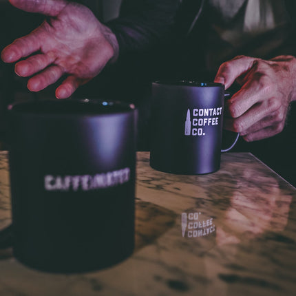 Contact Coffee Co Mug - Alpha