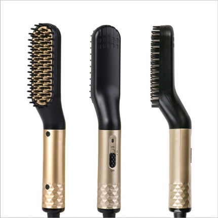 Men's multi-function straight hair comb