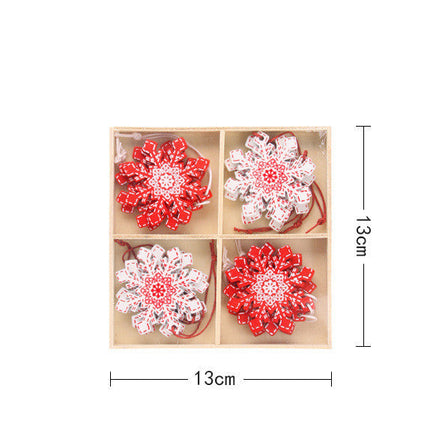 Creative Wooden Christmas Gifts Interior Decorations