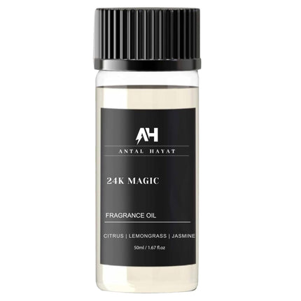 24K Magic Diffuser Oil 50ml – Citrus, Lemongrass & Jasmine | Antal Hayat