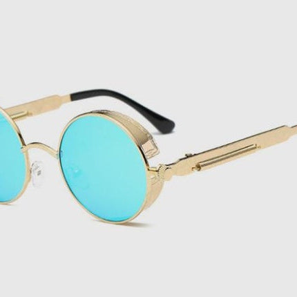 Austin Powers Vintage Round Metal Frame Sunglasses