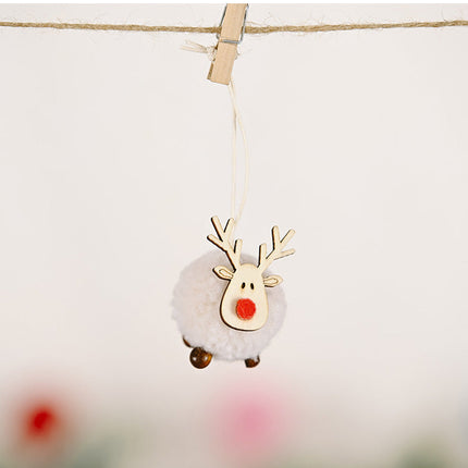 Elk pendant Christmas tree pendant