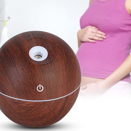 USB Aroma Essential Oil Ultrasonic Cold Steam Diffuser Air Humidifier Purifier 7 Color Change LED Night Light for Home Office