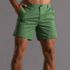 Green 311 Solid Color Shorts / S