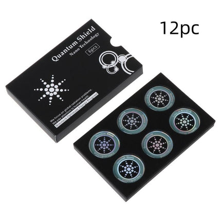 Cell phone radiation protection stickers