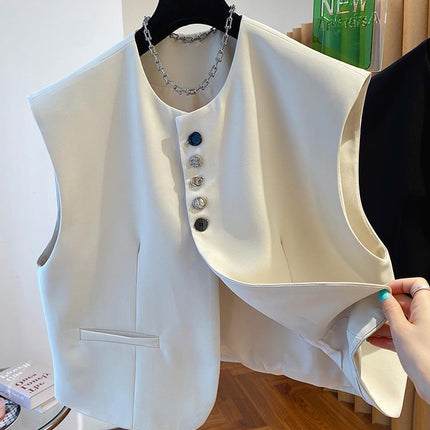 Loose-fitting Waistcoat Universal Bandage Dress