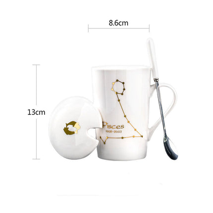 Creative Personality Ceramic Constellation Mug