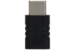 Maplin USB-C to Micro USB-B Female Adapter - Black